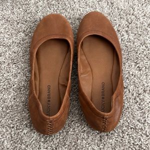 Lucky brand brown flats